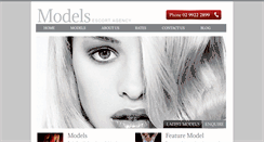 Desktop Screenshot of modelsescortagency.com.au